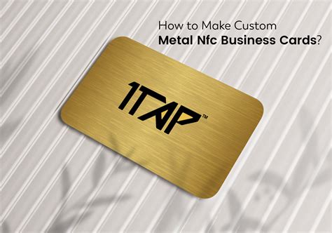 custom nfc metal card|best metal nfc business card.